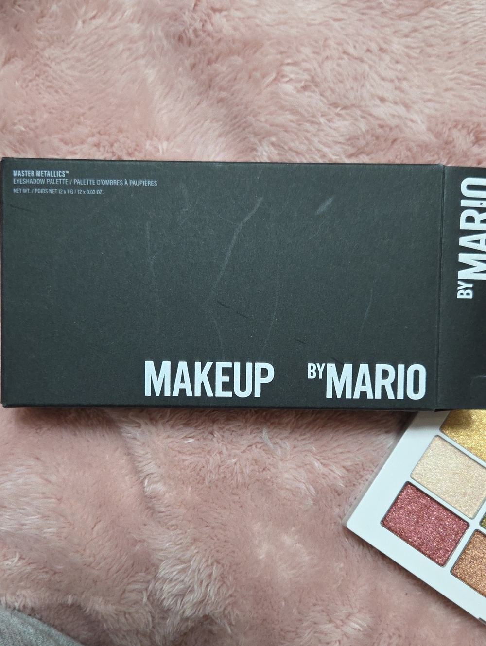 Makeup By Mario Master Metallics Eyeshadow Palette - Pink, Gold, Shine Shades